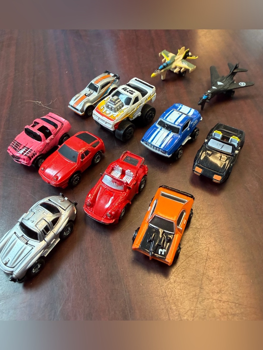 VTG Galoob Micro Machines lot of 11 aircraft snd auto 80’s 90’s toys